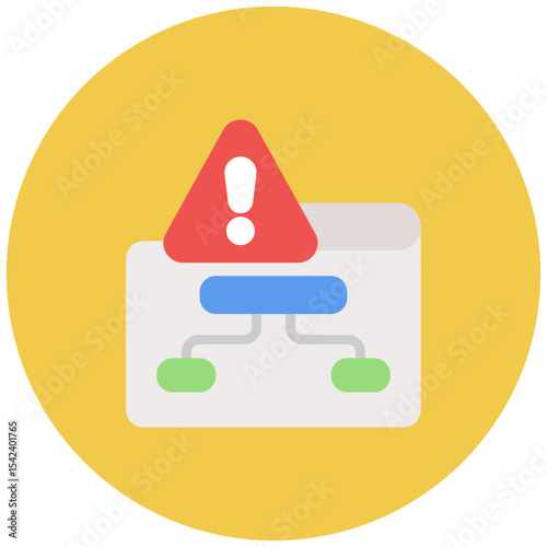Project Failure icon vector image. Can be used for Business Risks.
