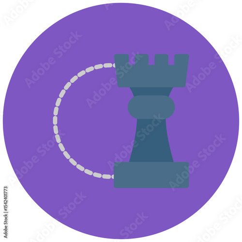 Strategic Missteps icon vector image. Can be used for Business Risks.