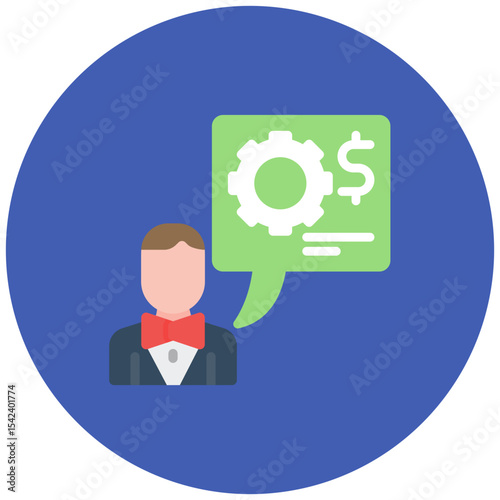 Stakeholder Expectations icon vector image. Can be used for Business Risks.