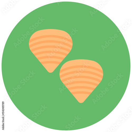 Clam icon vector image. Can be used for Fish and Seafood.