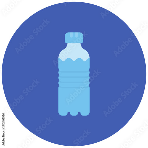 Bottle icon vector image. Can be used for Sun Protection.