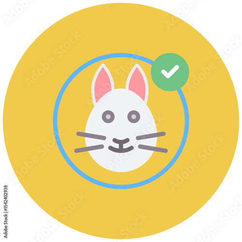 Cruelty Free icon vector image. Can be used for Sun Protection.