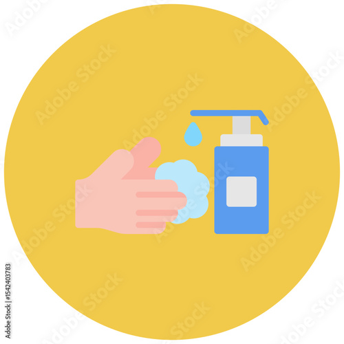 Handwashing icon vector image. Can be used for Tuberculosis.