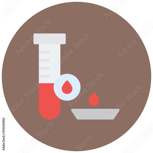 Sputum Test icon vector image. Can be used for Tuberculosis.