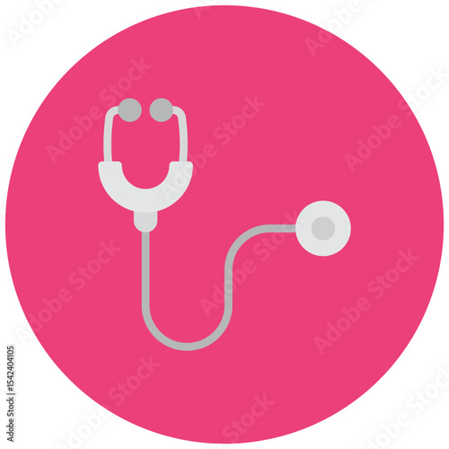 Stethoscope icon vector image. Can be used for Tuberculosis.