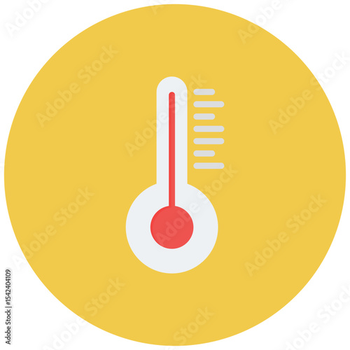 Thermometer icon vector image. Can be used for Tuberculosis.