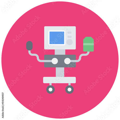 Ventilator icon vector image. Can be used for Tuberculosis.