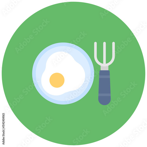Brunch Menu icon vector image. Can be used for Brunch.