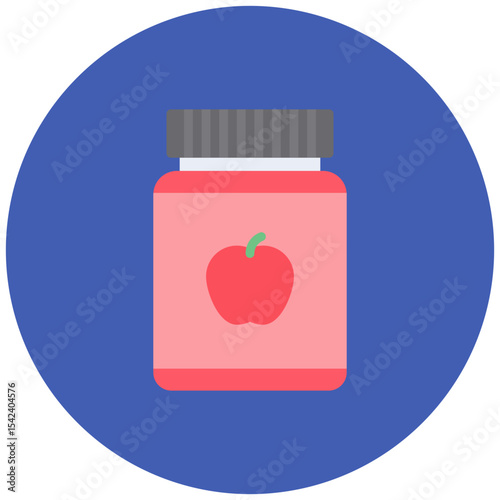 Fruit Jam icon vector image. Can be used for Brunch.