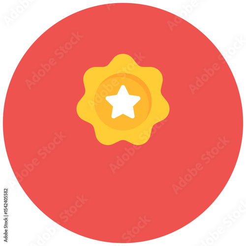 Award icon vector image. Can be used for Business Meeting.