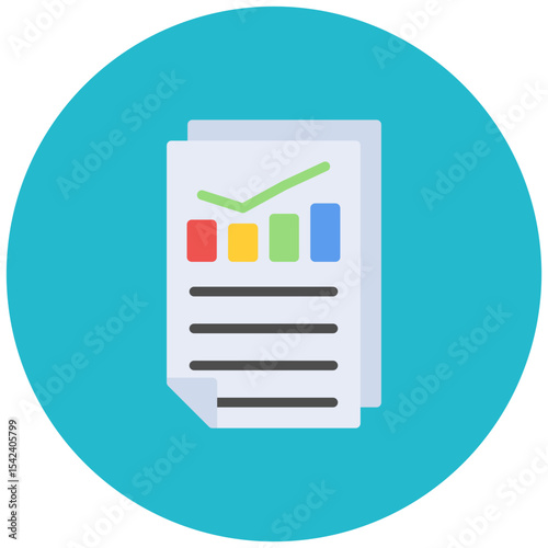 Report icon vector image. Can be used for Business Meeting.