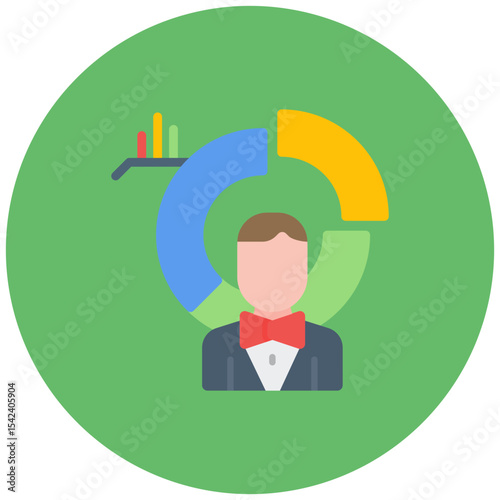 Futuristic icon vector image. Can be used for Thought Leadership.