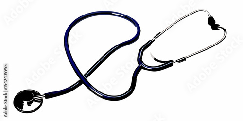 Professional Blue Dual Head Stethoscope for Medical and Healthcare Diagnosis