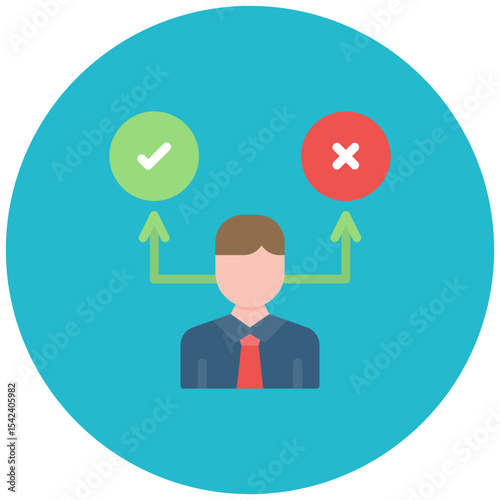 Guidance icon vector image. Can be used for Thought Leadership.