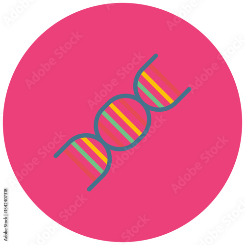 DNA icon vector image. Can be used for Physical Wellbeing.