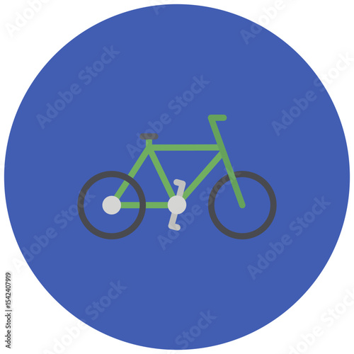Bicycle icon vector image. Can be used for World Environment Day.
