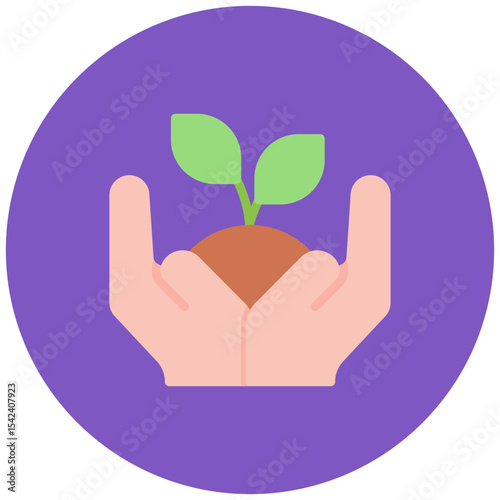 Biodiversity icon vector image. Can be used for World Environment Day.