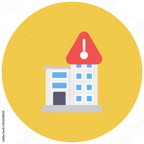 Alertness icon vector image. Can be used for Business Disruption.