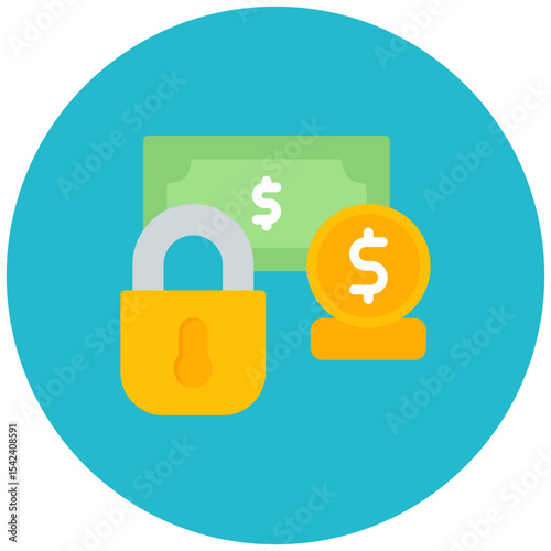 Blockage icon vector image. Can be used for Business Disruption.