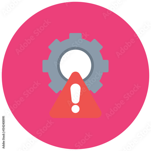 Incident icon vector image. Can be used for Business Disruption.