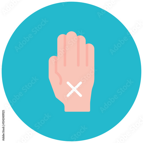 Obstruction icon vector image. Can be used for Business Disruption.