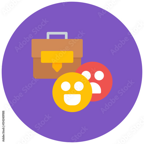 Reaction icon vector image. Can be used for Business Disruption.