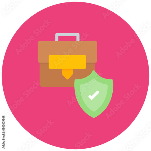 Safeguard icon vector image. Can be used for Business Disruption.