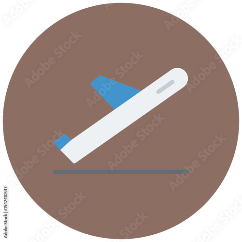 Departure icon vector image. Can be used for Airplane.