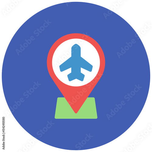 Navigation icon vector image. Can be used for Airplane.