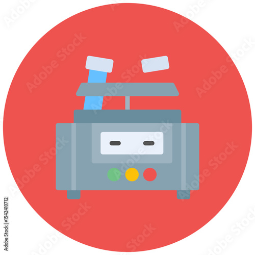 Centrifuge icon vector image. Can be used for Virtual Lab.