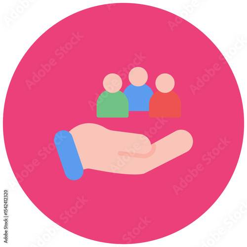 Equity icon vector image. Can be used for Social Justice.