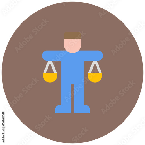 Equality icon vector image. Can be used for Social Justice.