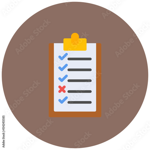 Test Scenario icon vector image. Can be used for Software Testing.
