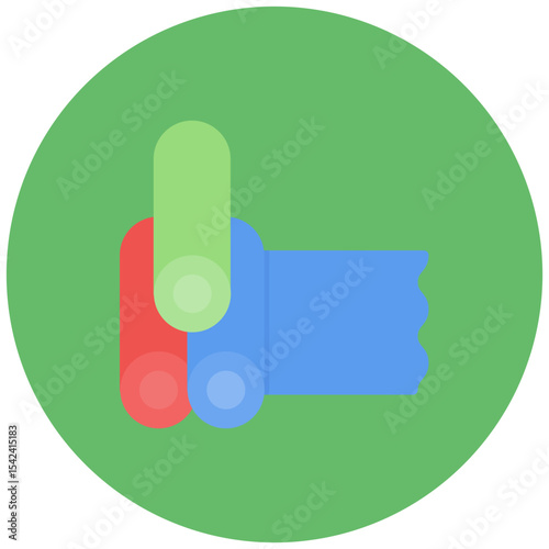 Fabric icon vector image. Can be used for Raw Metrial.