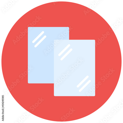 Glass icon vector image. Can be used for Raw Metrial.