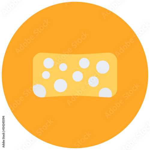 Foam icon vector image. Can be used for Raw Metrial.
