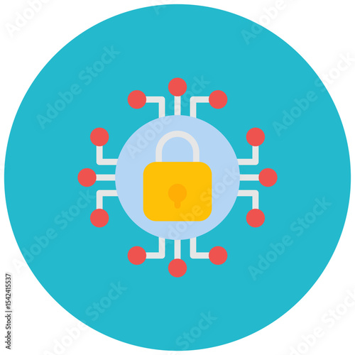 Cyber Threats icon vector image. Can be used for Bullying in Society.