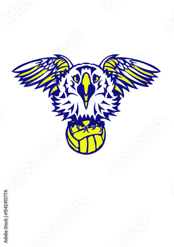 aigle logo volleyball sport