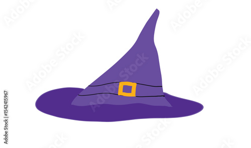 hat cap violet purple color object icon sign symbol happy halloween day 31 st october month hat cap violet purple color object icon sign symbol happy halloween day character costume cartoon ghost hat