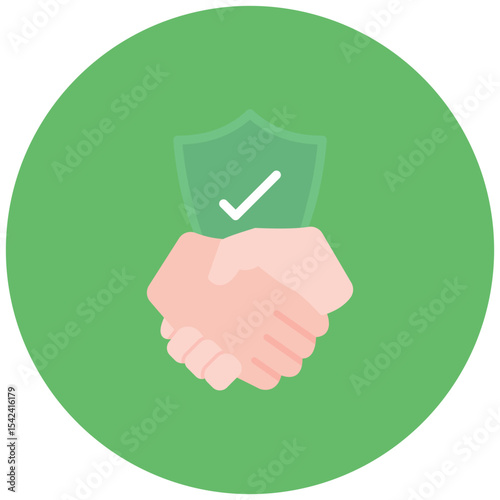 Trust icon vector image. Can be used for Inheritance.