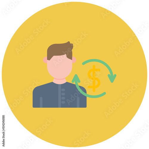 Trustee icon vector image. Can be used for Inheritance.