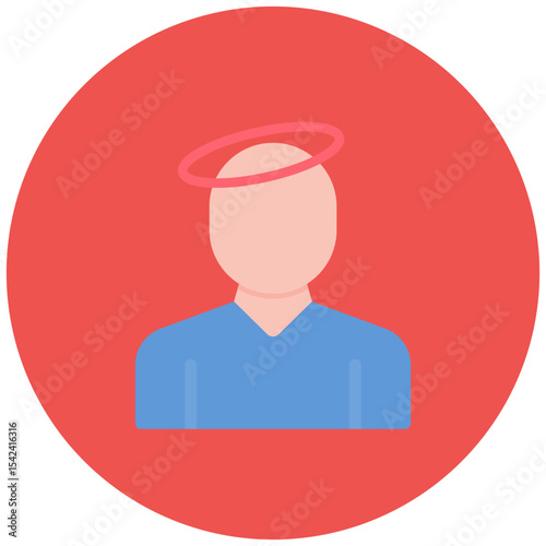 Fainting icon vector image. Can be used for Allergy Symptoms.