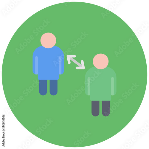 Allies icon vector image. Can be used for Social Relationship.
