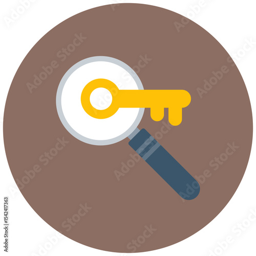 Key Findings icon vector image. Can be used for Market Research.