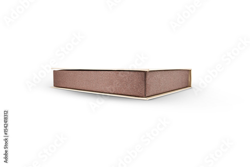 luxury chocolate box isolated on white background