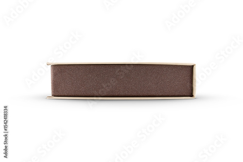 luxury chocolate box isolated on white background