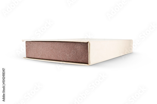 luxury chocolate box isolated on white background