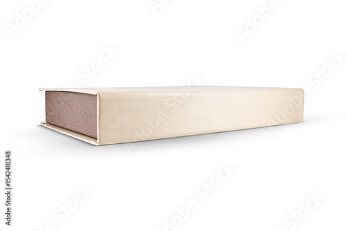 luxury chocolate box isolated on white background