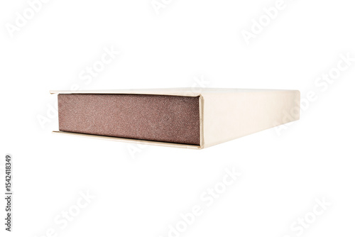 luxury chocolate box isolated on white background