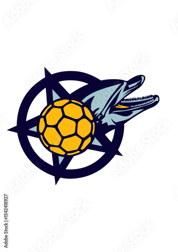 handball dauphin logo etoile club